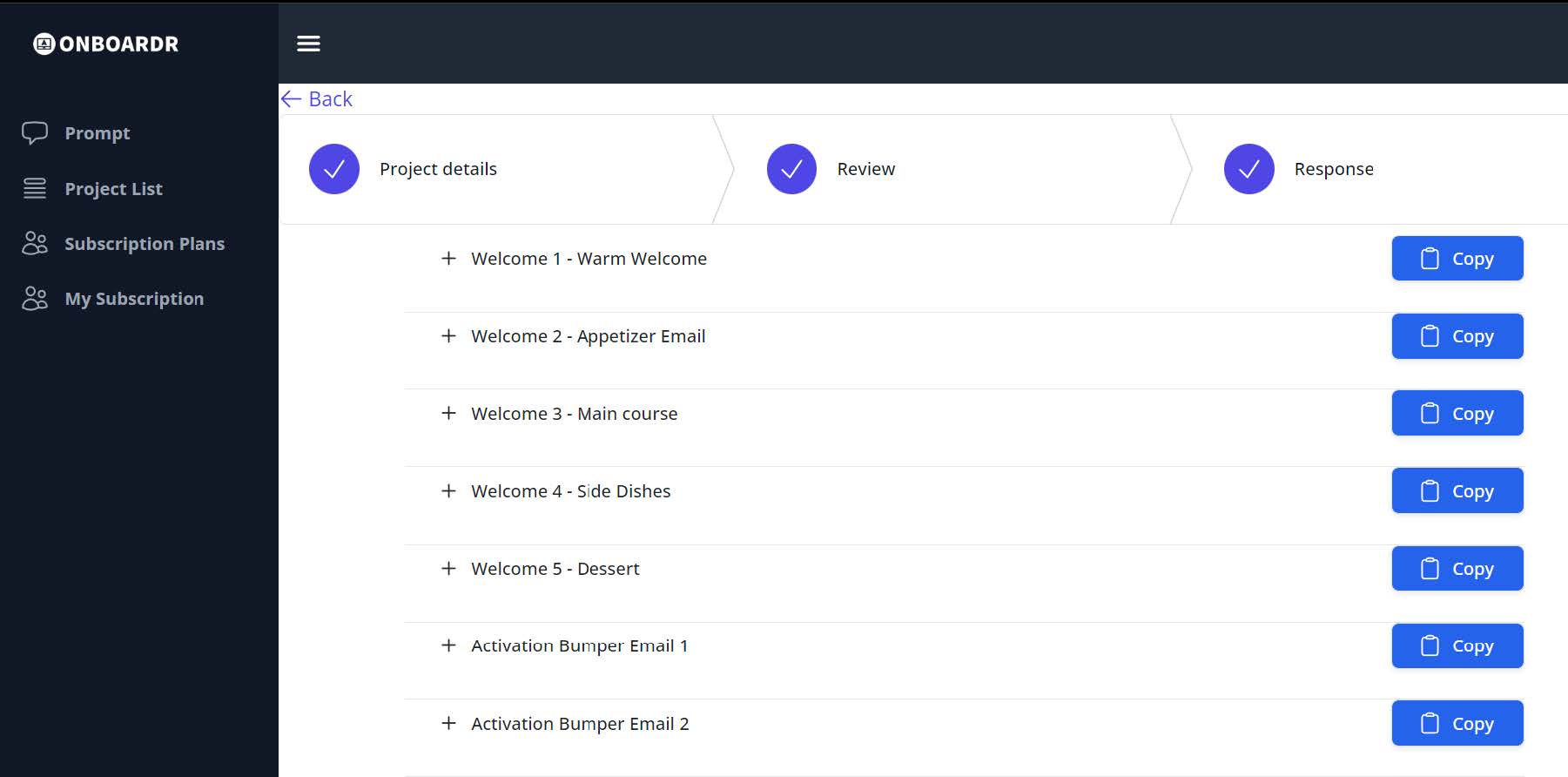 Onboardr screenshot 2