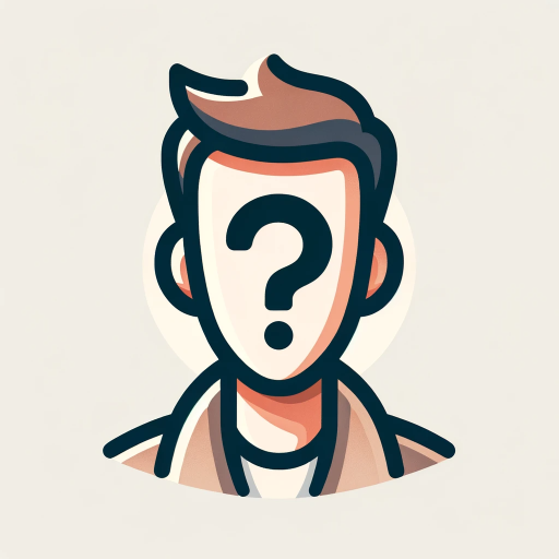 DALL·E 2023-11-10 17.42.02 – Create a cartoon-style avatar focused on the central part of the previously provided avatar with the question mark theme. The avatar should be simple,