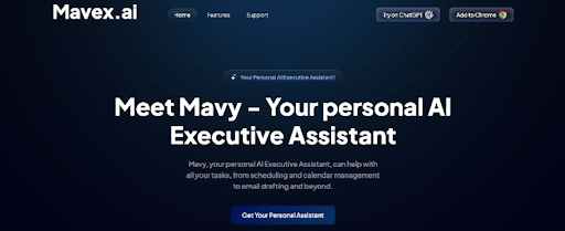 Mavy: Your personal AI executive assistant