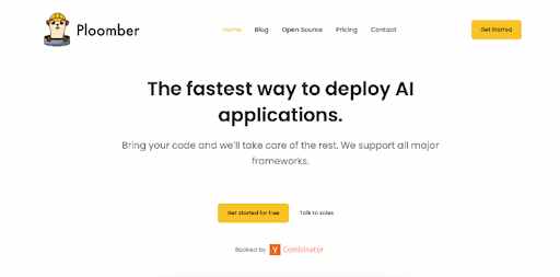 Ploomber Cloud: Deploy AI/ML/data apps for free