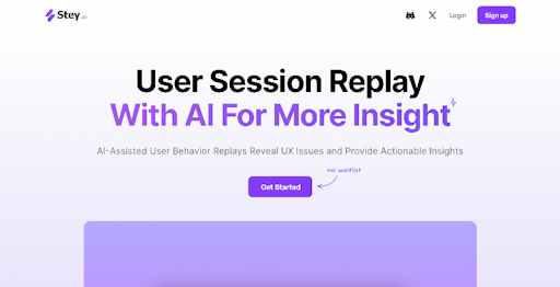 Stey.ai: Understand how users use your product