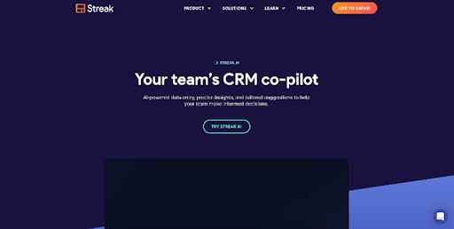 Streak AI: The CRM Co-Pilot for Teams in Gmail