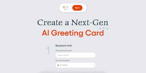 PONS.ai: Innovative AI Greeting Card Creation