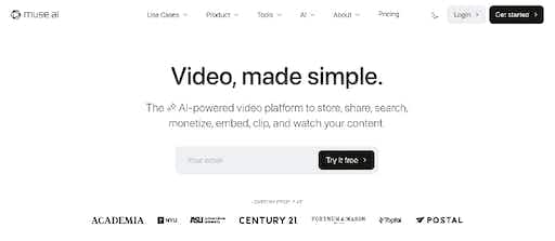 Muse.ai: Advanced AI-Powered Video Hosting and Search Platform