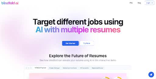 Blindfold AI: Resume Builder for Bias-Free Job Applications