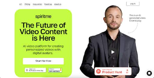 Spiritme: AI-Video Platform for Personalized Avatar Videos