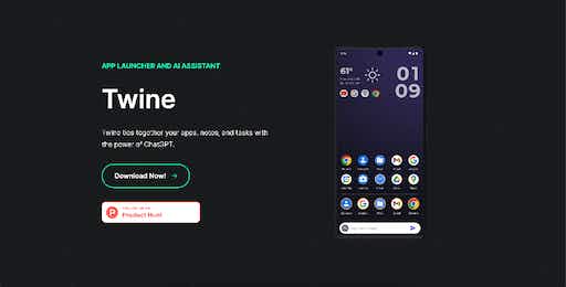 Twine AI Launcher: Android App Launcher with Integrated AI Assistant