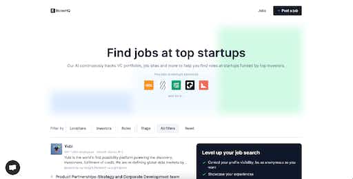 RolesHQ: Job Search Platform for Startup Roles