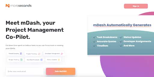 mDash: Project Management Co-Pilot