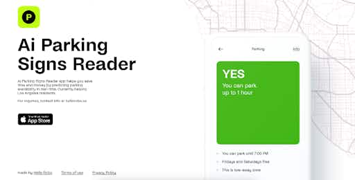 Parking Reader: AI parking sign reader