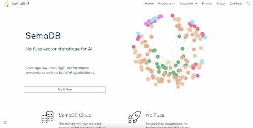 SemaDB: No fuss vector database for AI