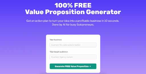 Value Proposition Generator