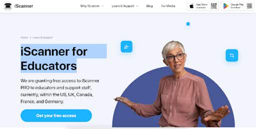 iScanner for Educators