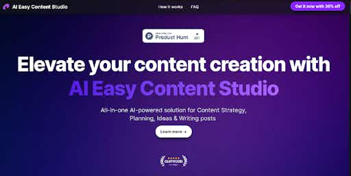 AI Easy Content Studio