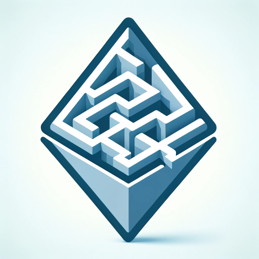 DALL·E 2023-11-10 11.35.26 – A simple, minimalist icon combining a maze and the Ethereum logo. The maze should be stylized and straightforward, not overly complex, with clear path