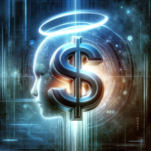 DALL·E 2023-11-13 07.55.52 – A futuristic profile image with a large, prominent dollar sign in the center, symbolizing wealth or financial success. The dollar sign should be shiny