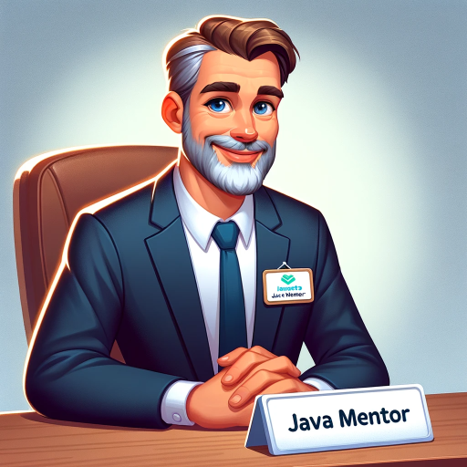 DALL·E 2023-11-11 16.41.17 – Animated-style profile picture of a handsome, 50-year-old white male, representing a Java mentor. He should be depicted in a vibrant, cartoon-like man