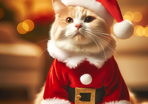 Cat Christmas Card Creator