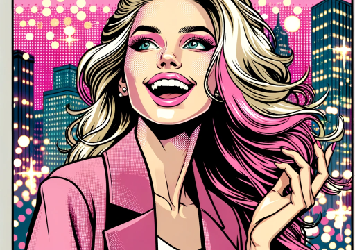 Iconic Pink Pop Art