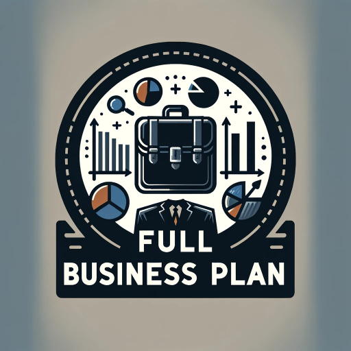 DALL·E 2023-12-11 17.00.13 – Logo design with the inscription ‘Full Business Plan’. The design should be sleek, modern, and professional, suitable for a business consultancy. Incl