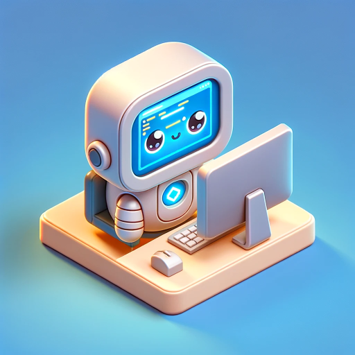 DALL·E 2024-01-12 20.55.52 – A 3D-style icon representing a ‘Pair Programmer AI Assistant’. The icon features an adorable, cartoonish AI character, resembling a friendly robot wit