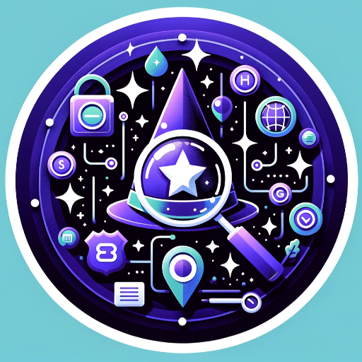 DALL·E 2023-11-26 11.10.57 – Beautiful Circle app icon for ‘Local SEO Wizard’, representing the expertise in optimizing Google Business Profiles for local SEO. The design should f