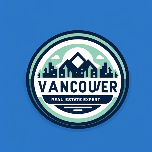 DALL·E 2024-01-18 22.19.42 – A professional logo for ‘Vancouver Real Estate Expert’ using Pantone PMS 281 C blue and PMS 348 C green. The design should be very clean and simple, e