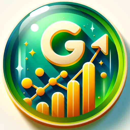 DALL·E 2023-11-10 21.23.04 – Beautiful Circle app icon for ‘Article Builder to Rank on Google’, Concept_ an ascending graph over a stylized Google ‘G’, Style_ futuristic and dynam