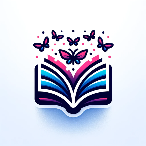 DALL·E 2023-11-19 22.20.30 – An icon design for a poetry translation app, focusing on minimalism and vividness. The icon features a stylized open book with pages that transform in