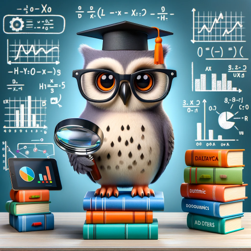 DALL·E 2023-11-28 15.07.09 – A whimsical, intelligent-looking mascot for a Data Analytics course. The mascot is a wise owl wearing eyeglasses and a graduation cap. It’s perched on