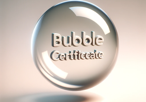 Bubble Certificate Prep Advanced