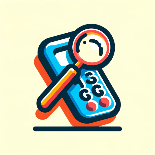 DALL·E 2024-01-21 11.12.58 – Create a simple, colorful clip art style icon related to phone number search. The icon should visually represent the concept of searching or investiga