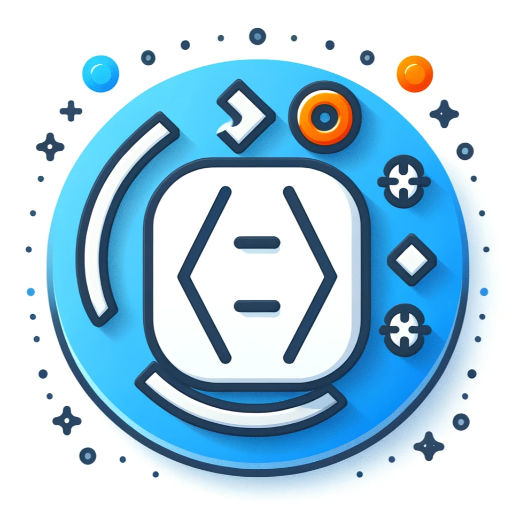 DALL·E 2023-11-21 12.38.21 – Beautiful Circle app icon for HTML & CSS Expert, incorporating the symbols of angle brackets and cascading style sheets, representing HTML and CSS, in