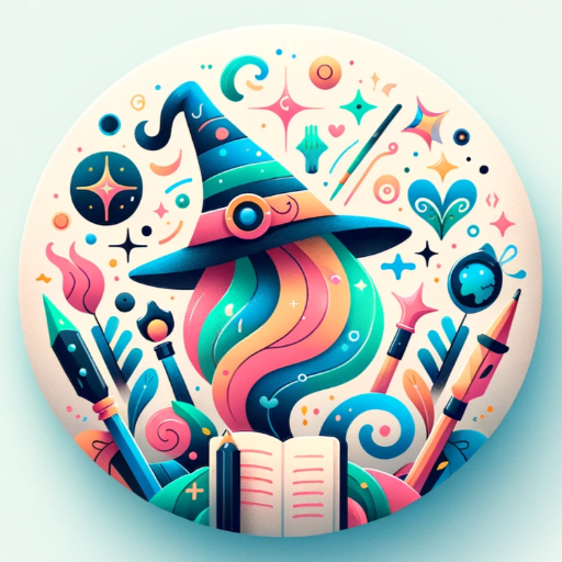 DALL·E 2023-11-23 09.38.39 – Beautiful Circle app icon for ‘Etsy Craft Wizard’, featuring a whimsical and creative theme. The design includes elements that symbolize crafting and